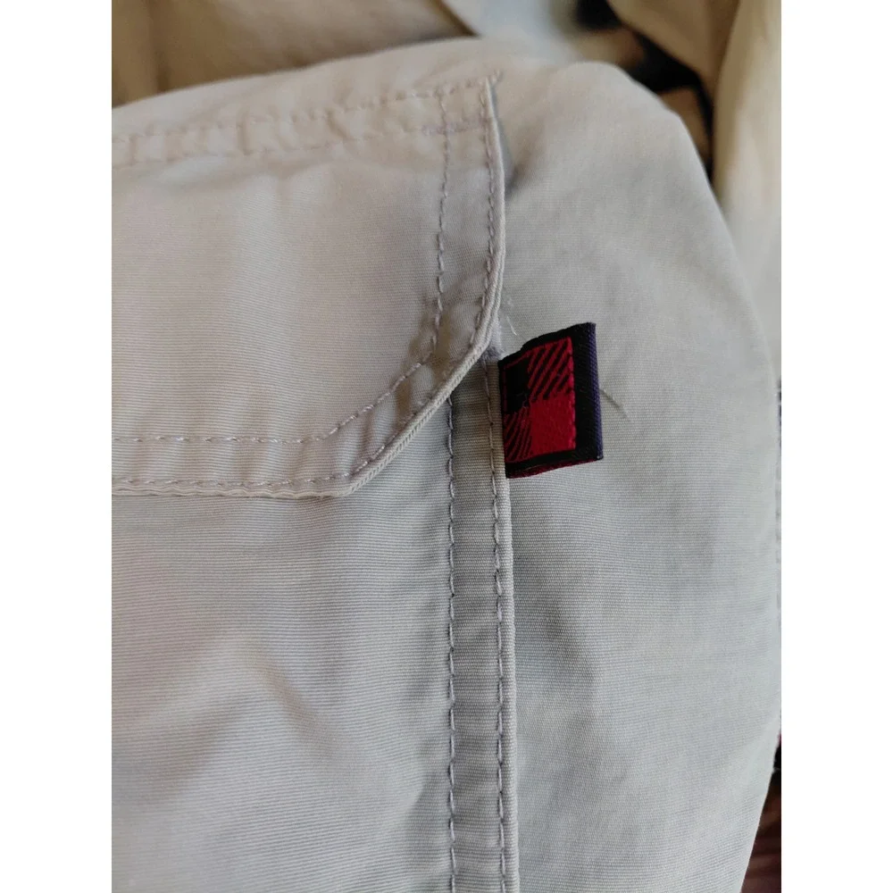 Woolrich‎ Womens Sage Green Lined Utility Jacket Size Large Hooded